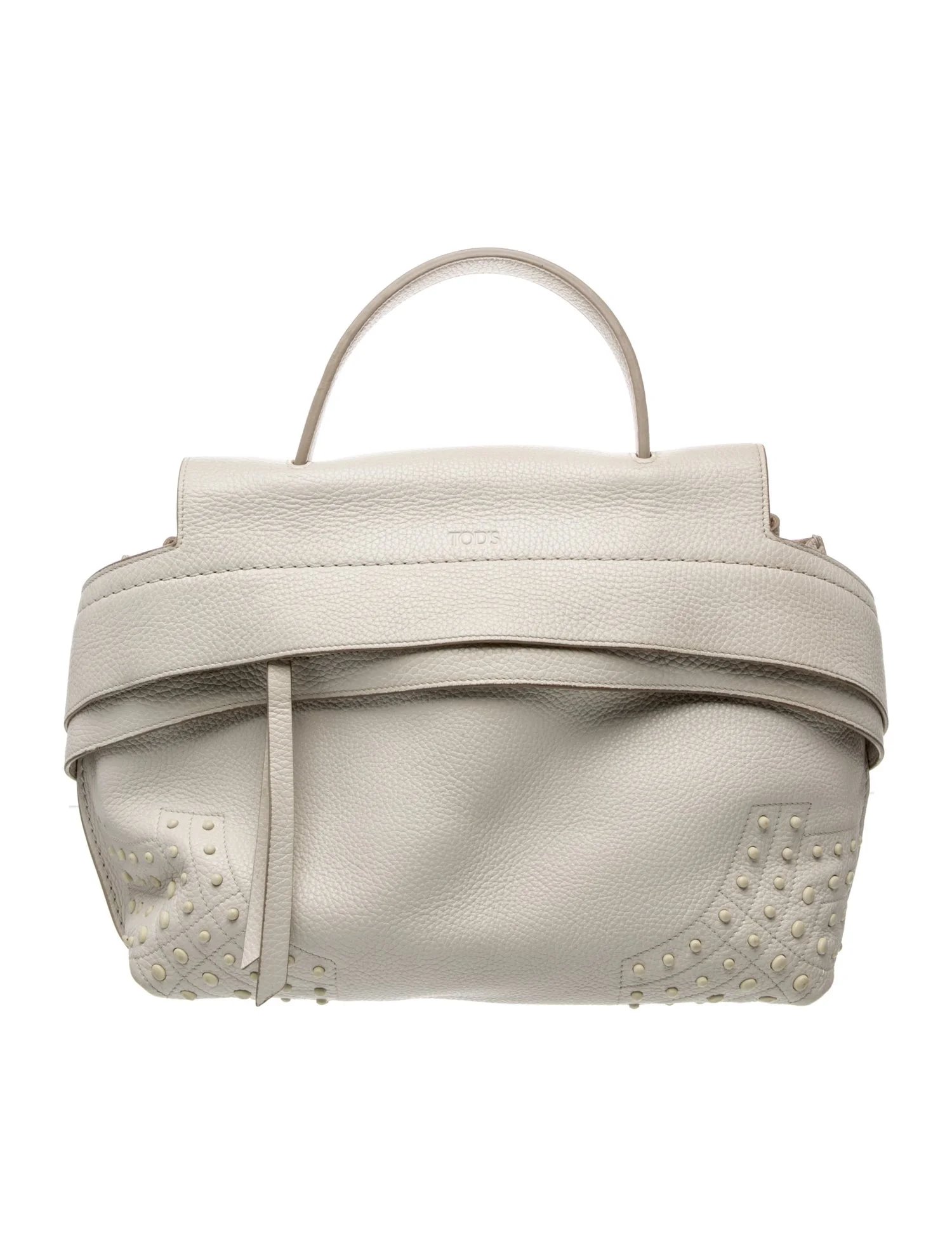 Leather Top Handle Bag