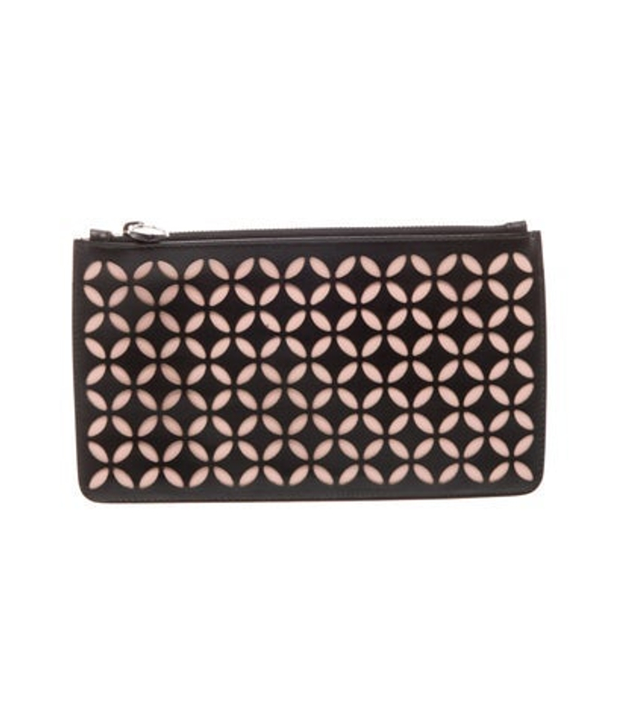 Alaia Leather Clutch