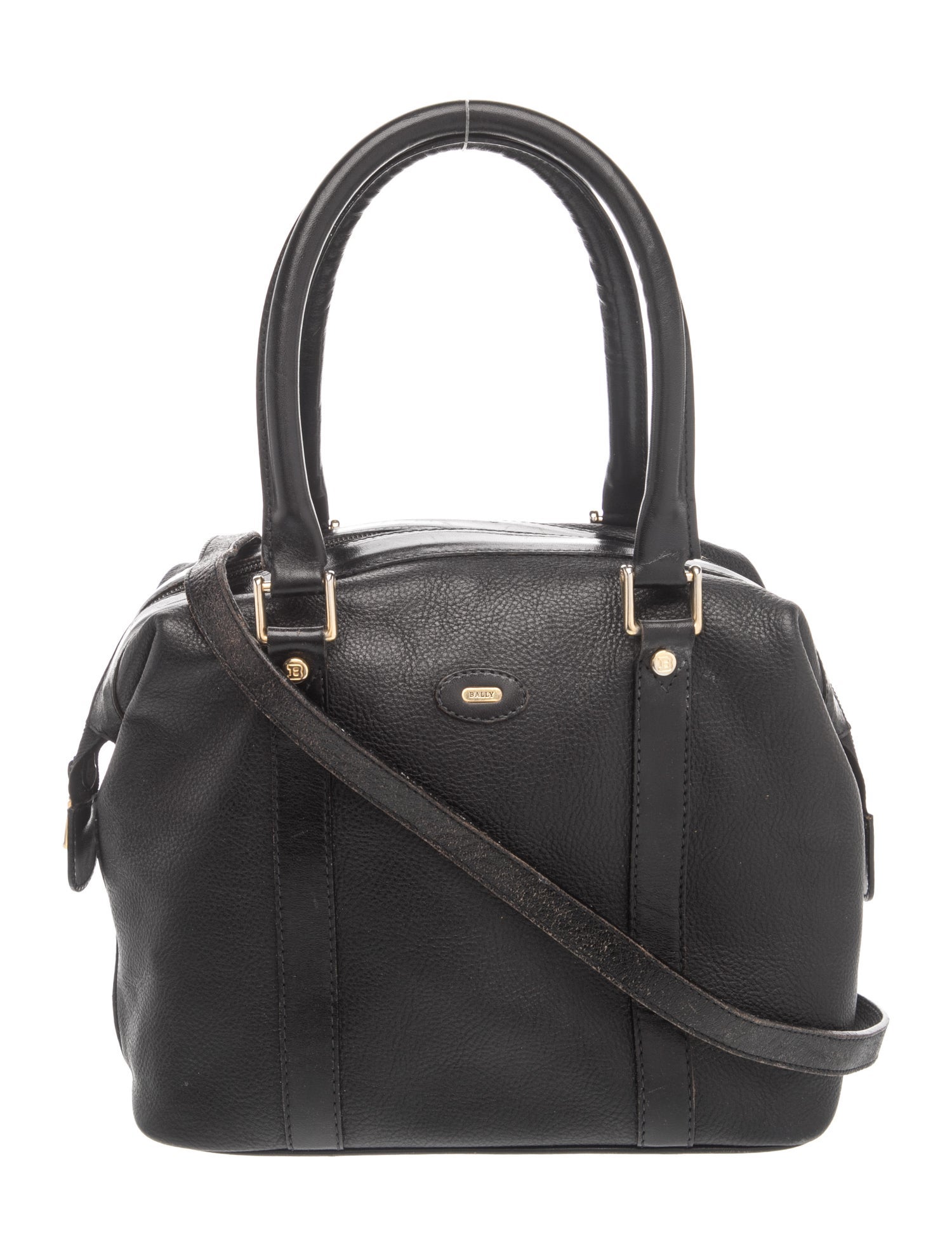 Leather Top Handle Bag