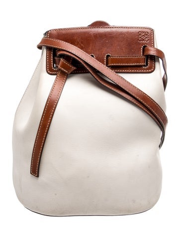 Leather Bucket Bag