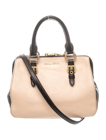 Goat Leather Top Handle Bag