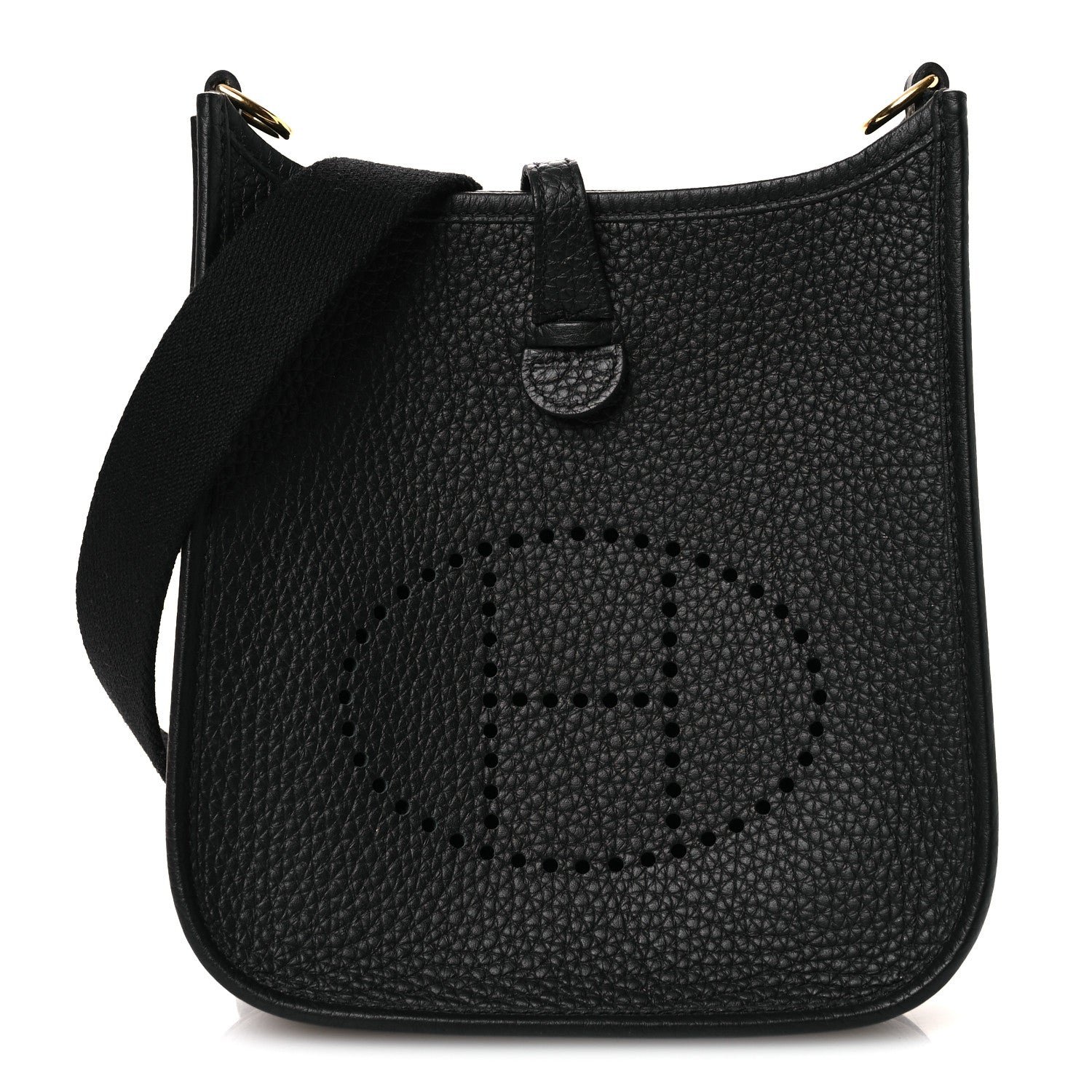 Hermes Taurillon Clemence Evelyne TPM Black