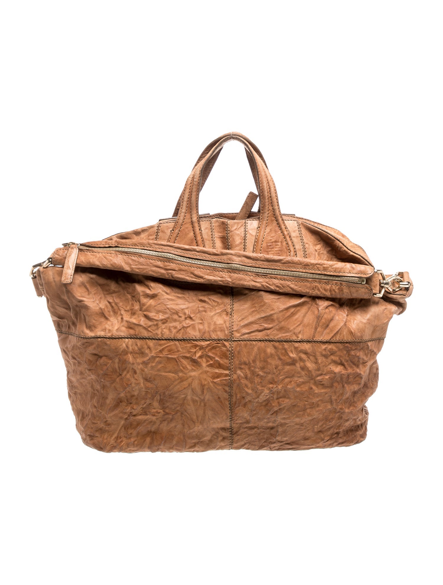 Leather Top Handle Bag