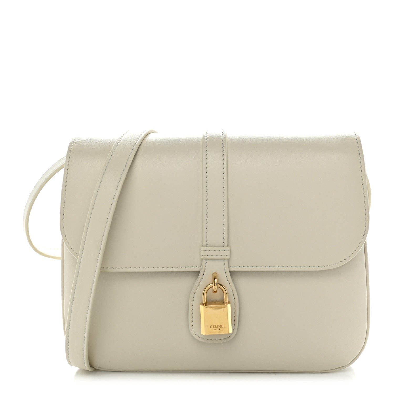 Celine Smooth Calfskin Medium Tabou Rice