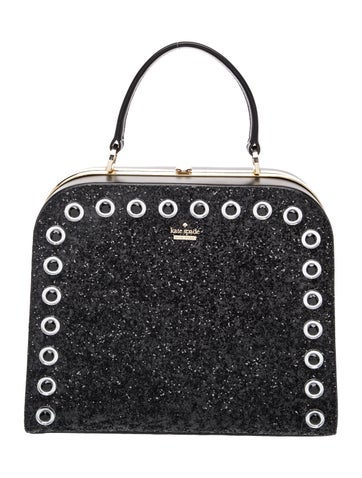 Glitter Top Handle Bag