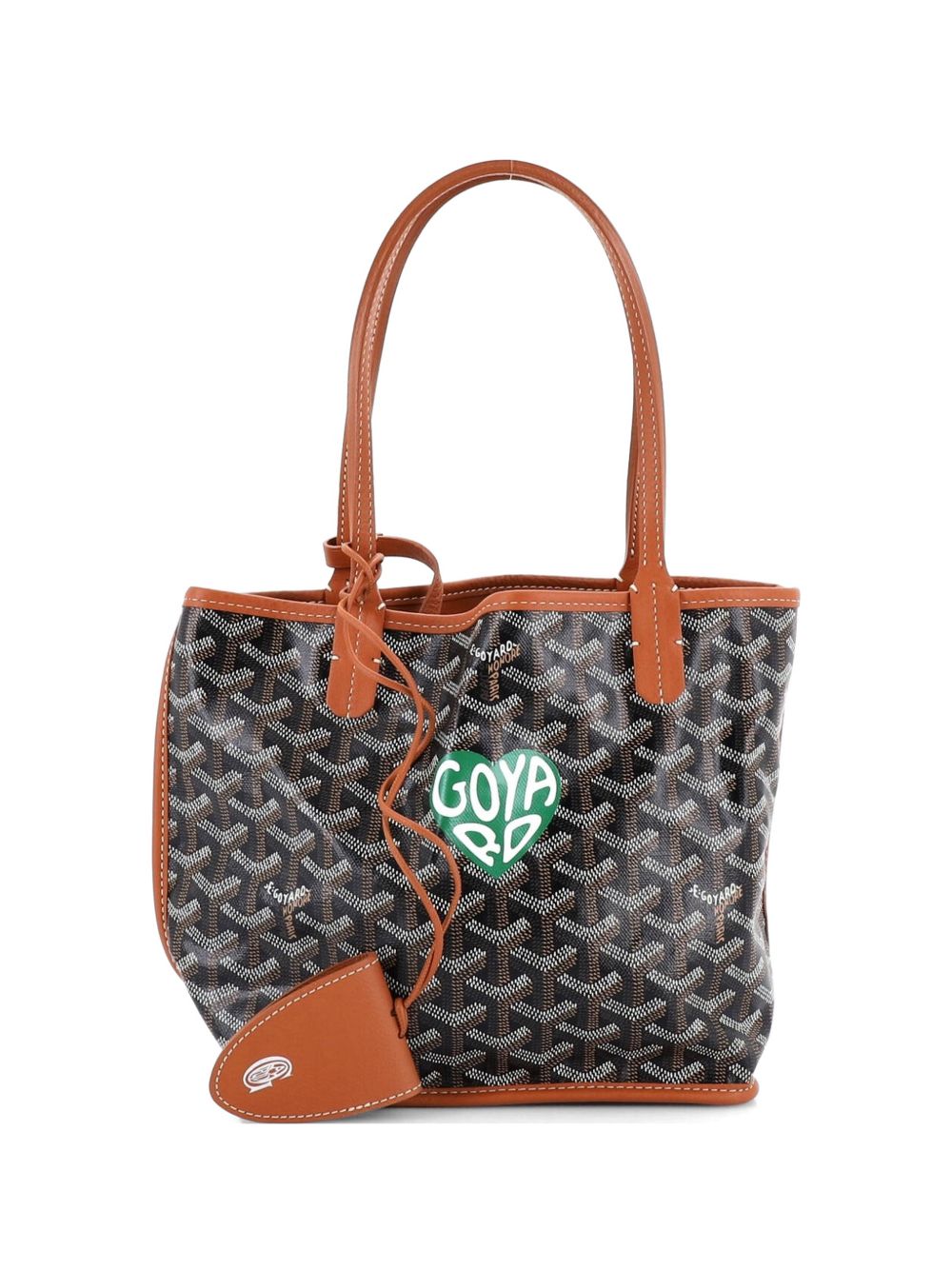 Anjou Reversible Printed Coated Canvas Mini tote bag