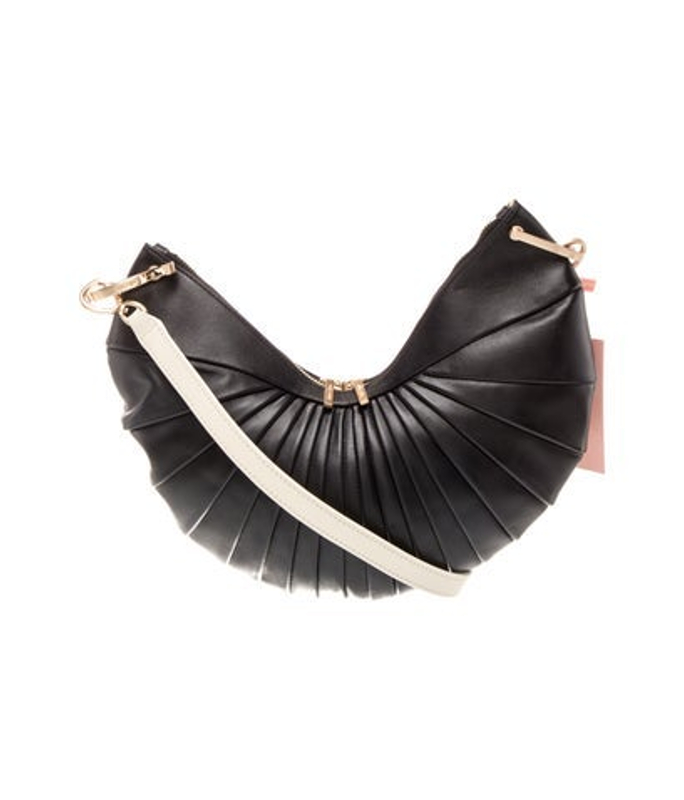 Cult Gaia Gaia Leather Crossbody Bag