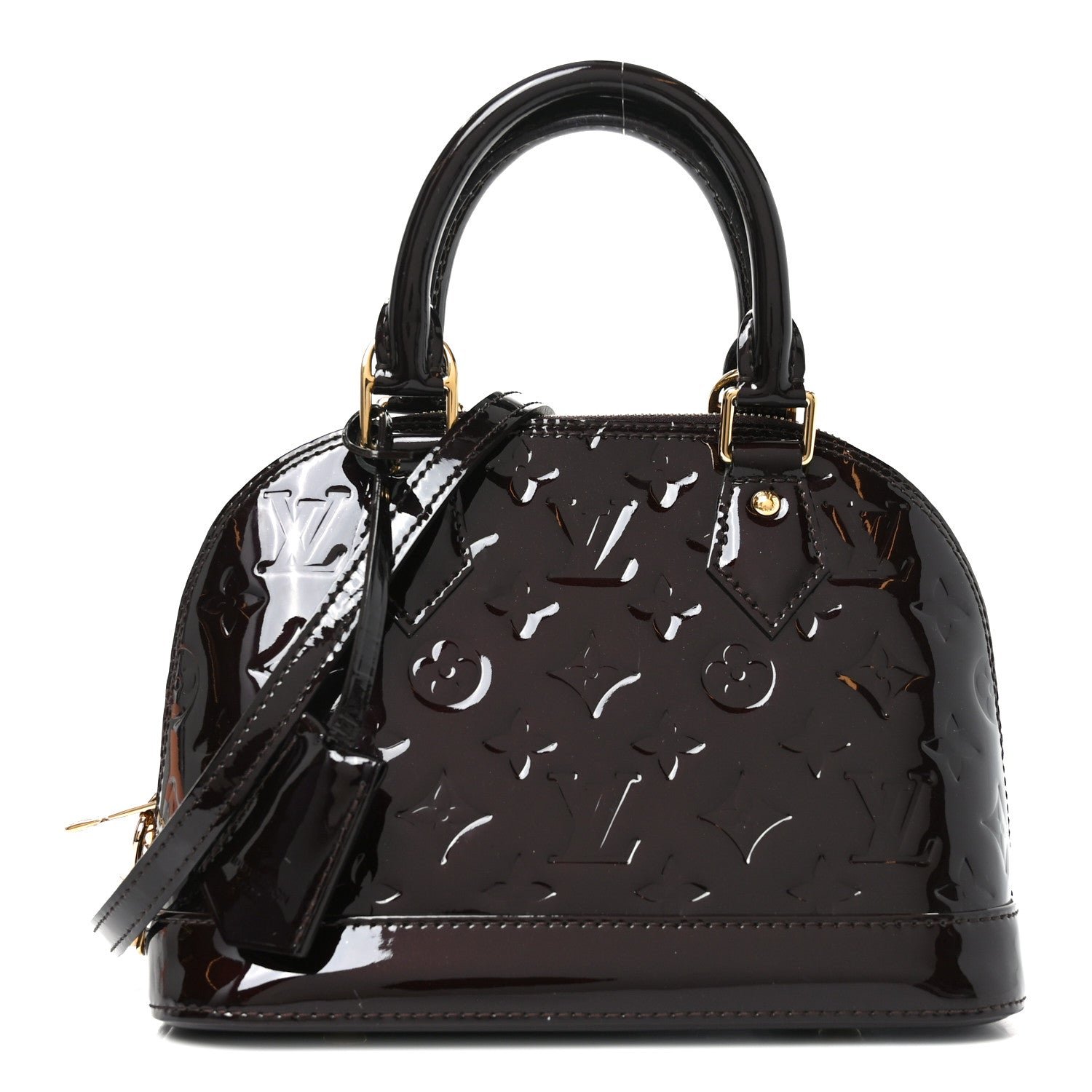 Louis Vuitton Vernis Alma BB Amarante