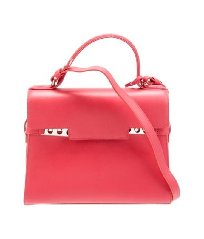 Delvaux Calfskin Tempete Mm