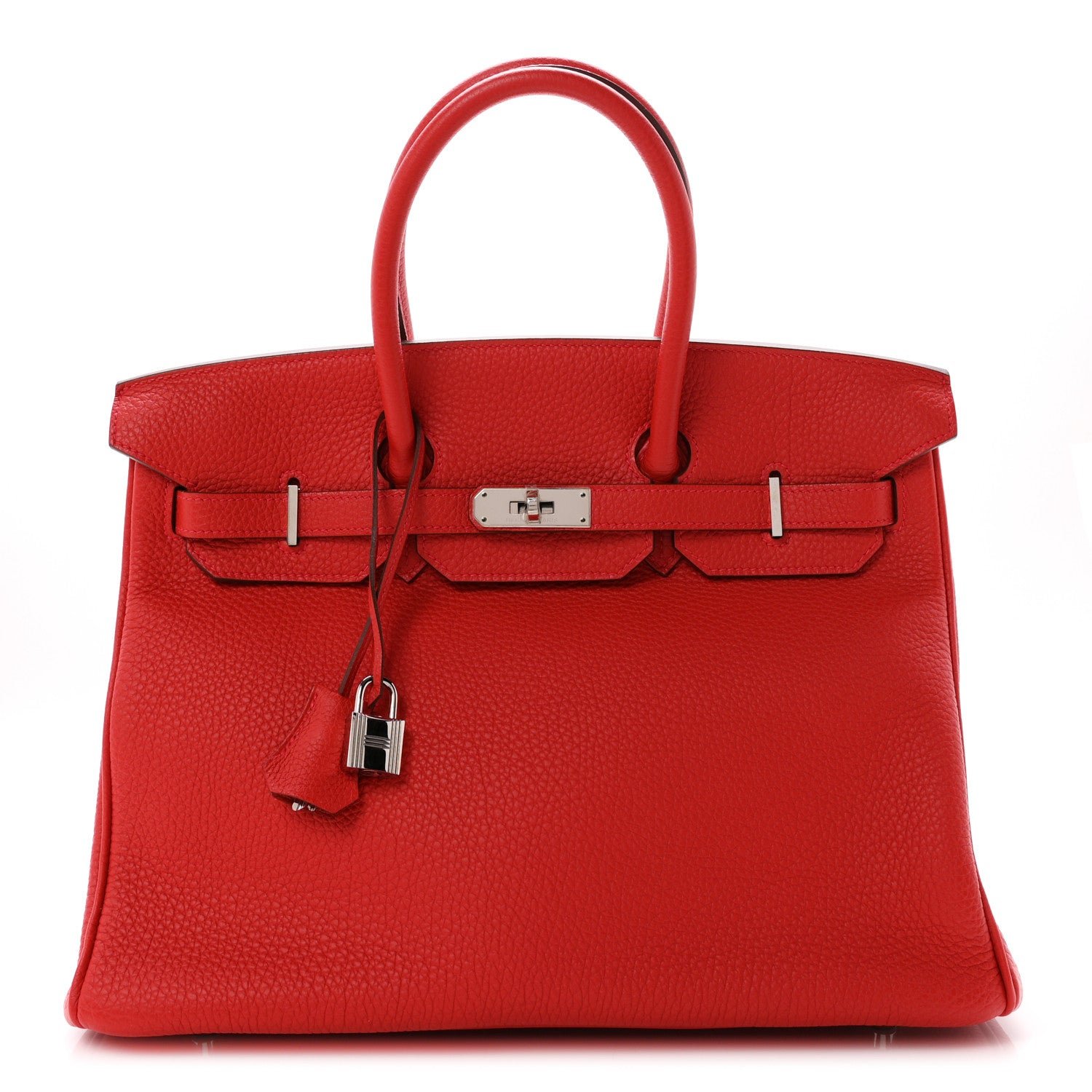 Hermes Togo BIRKIN 35 Rouge Casaque