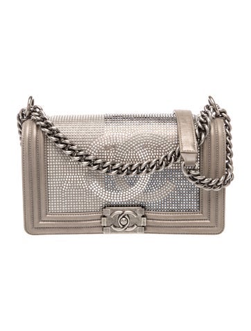 Paris-Dallas Medium Strass Boy Bag