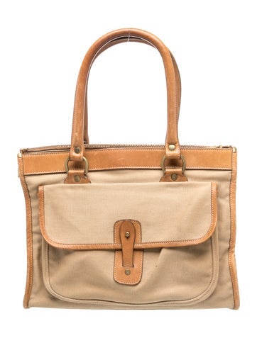 Leather Top Handle Bag