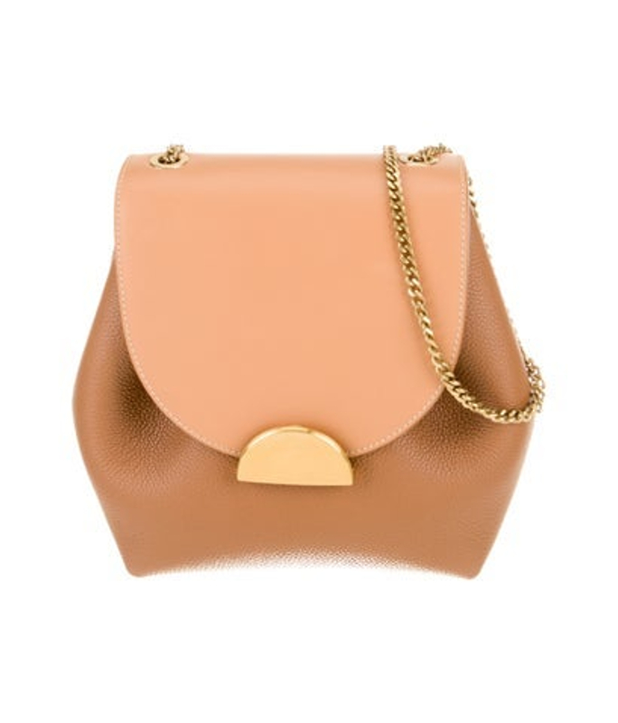 Polene Leather Shoulder Bag