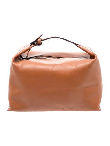 Leather Top Handle Bag