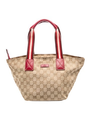 GG Canvas Top Handle Bag Vintage
