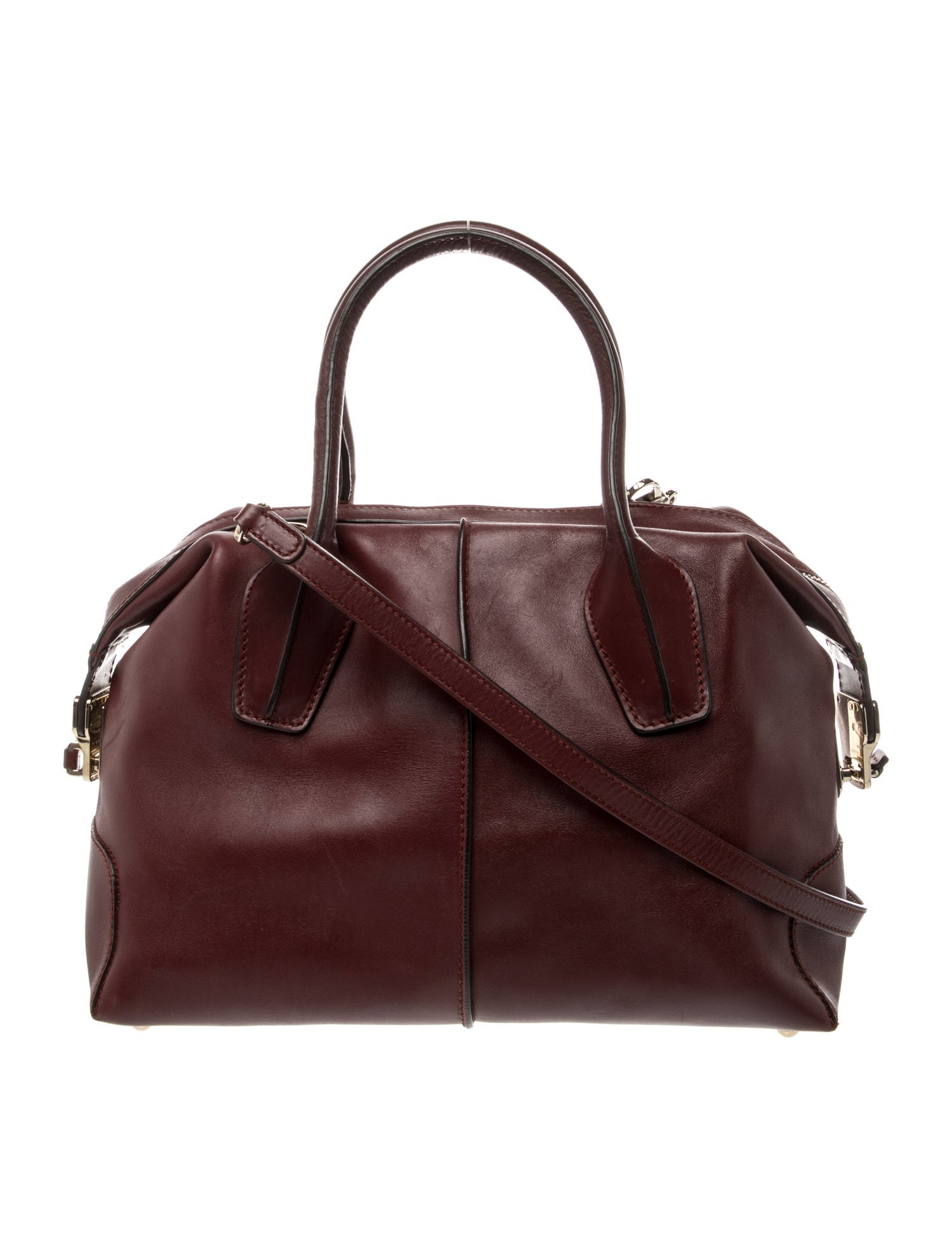 Leather Top Handle Bag