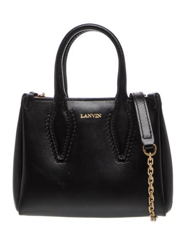 Leather Top Handle Bag