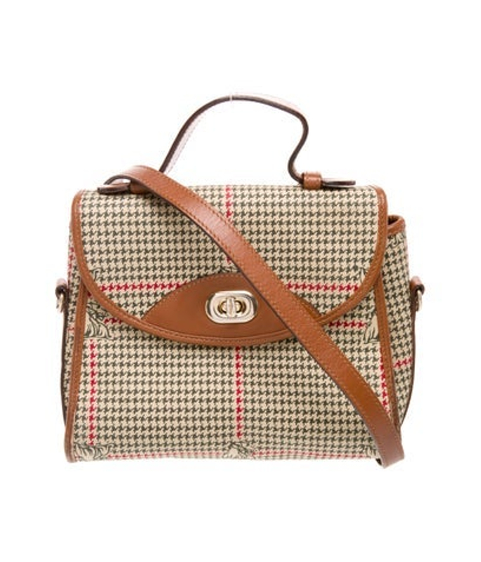 Mark Cross Cross Canvas Top Handle Bag