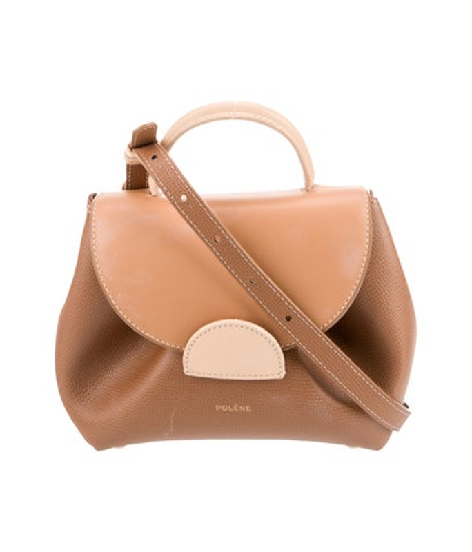 Polene Leather Crossbody Bag
