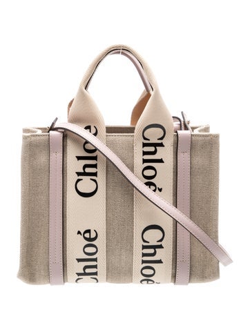 Canvas Woody Tote Small