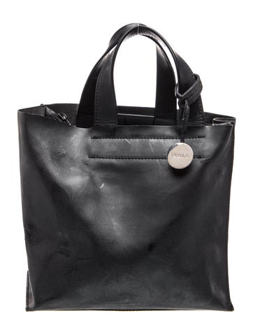 Leather Top Handle Bag