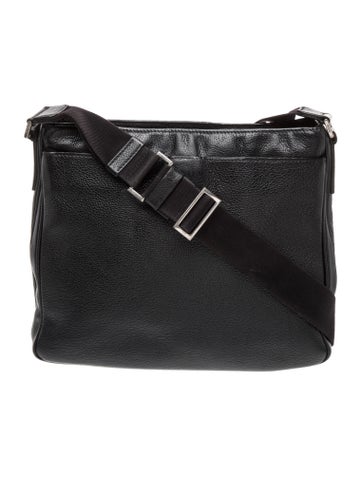 Vitello Daino Leather Crossbody Bag