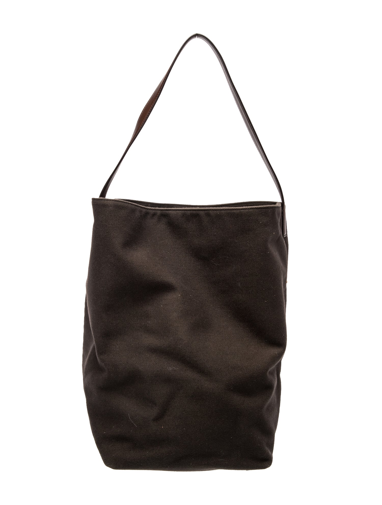 Leather N/S Park Tote Bag Large