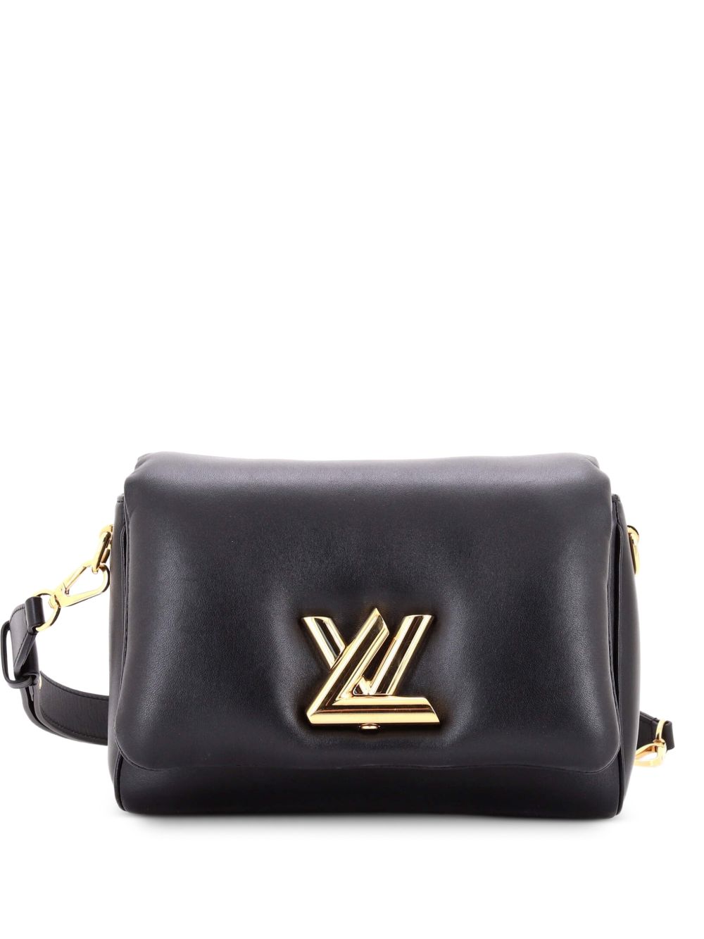 Louis Vuitton Twist Convertible Handbag Puffer Lambskin MM shoulder bag