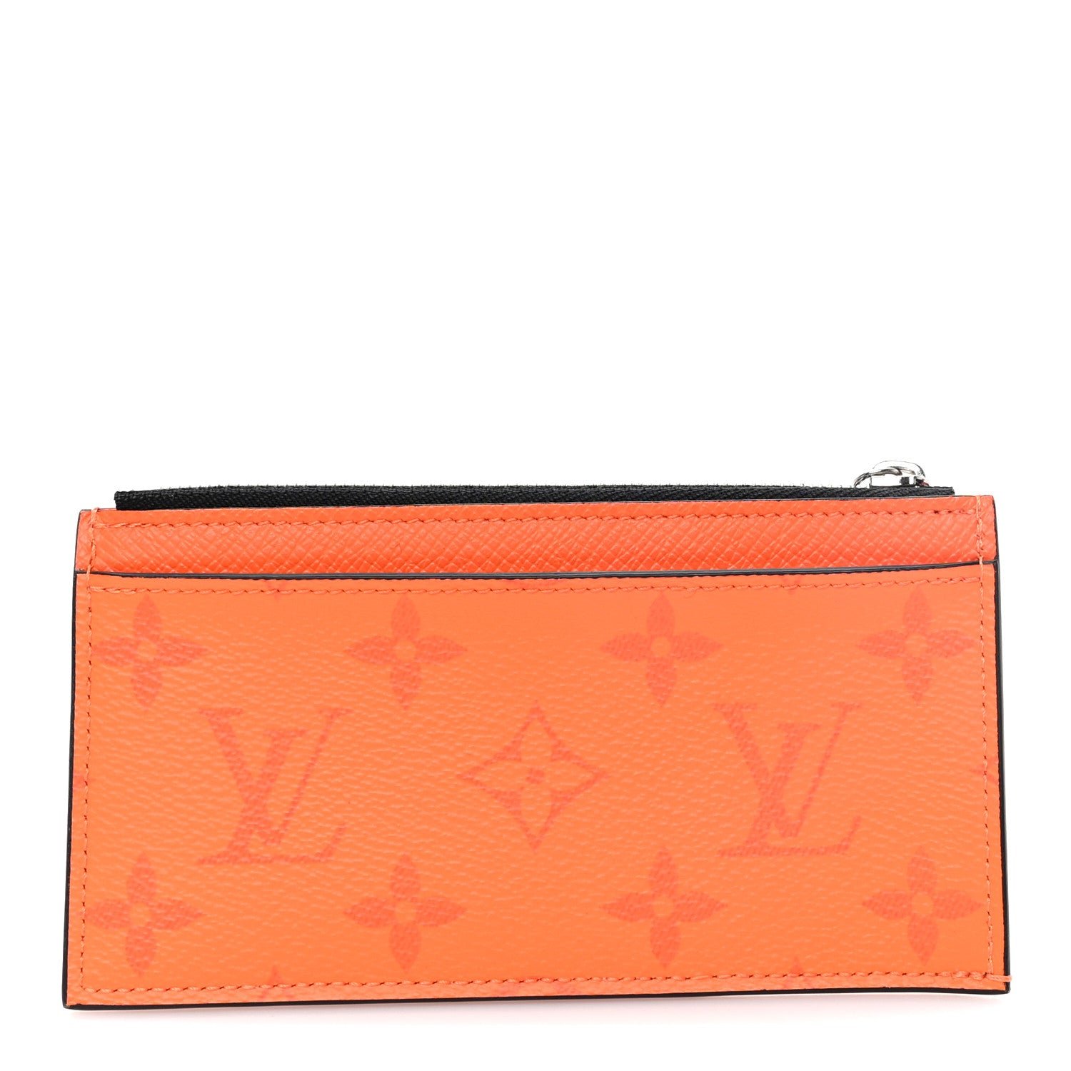 Louis Vuitton Taigarama Coin Card Holder Orange