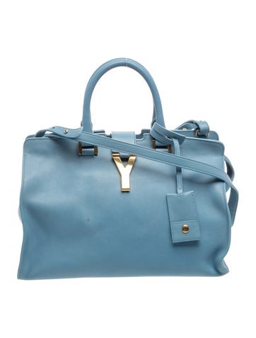 Leather Y Cabas Small