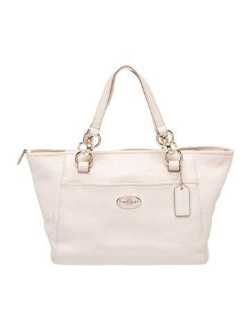 Leather Top Handle Bag