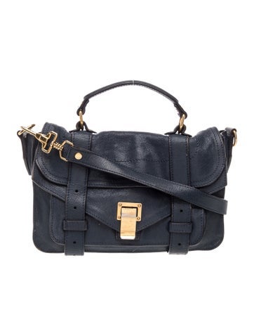 Leather Top Handle Bag