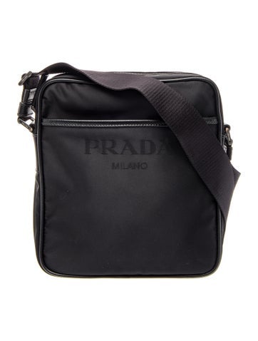 Tessuto Nylon Messenger Bag