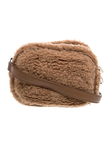 Camel Hair Crossbody Bag