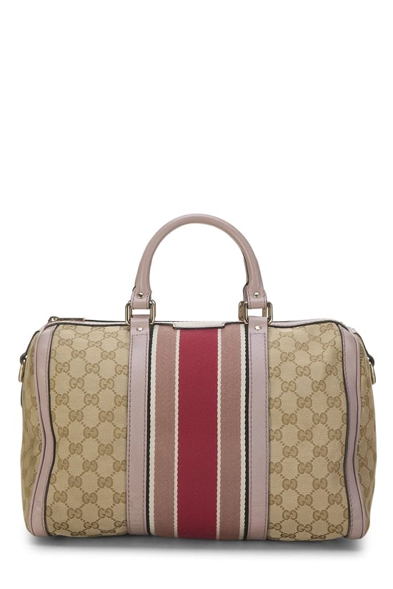 Original GG Canvas Boston Handbag