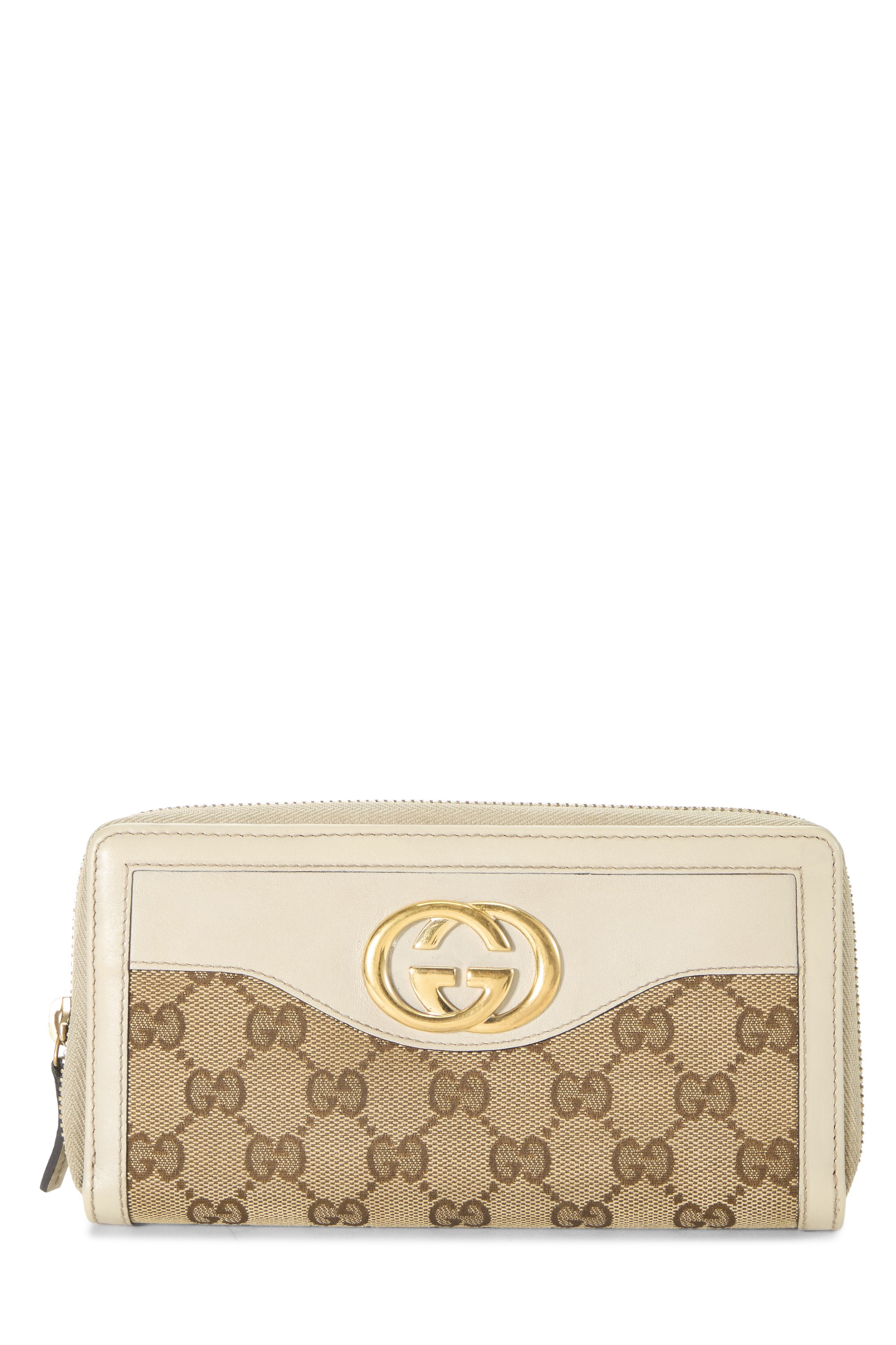 Original GG Canvas Britt Zip Around Wallet