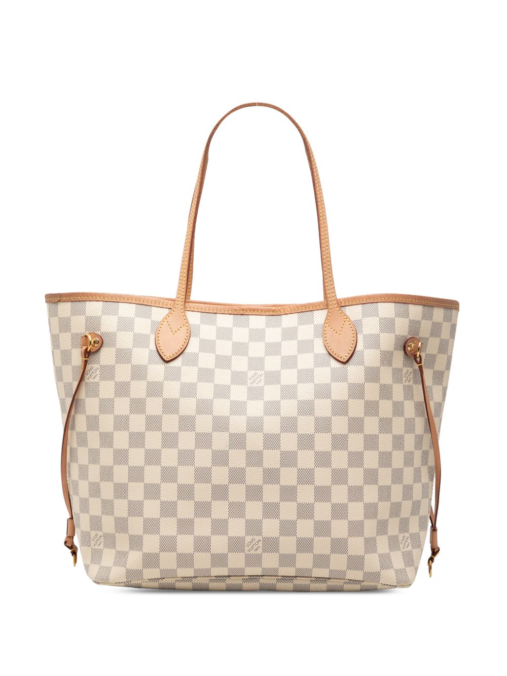 2019 Damier Azur Neverfull MM tote bag