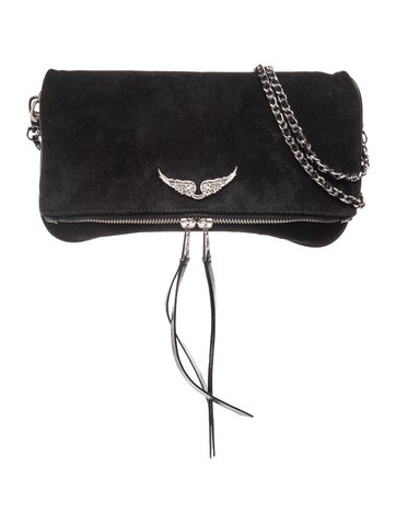 Suede Crossbody Bag