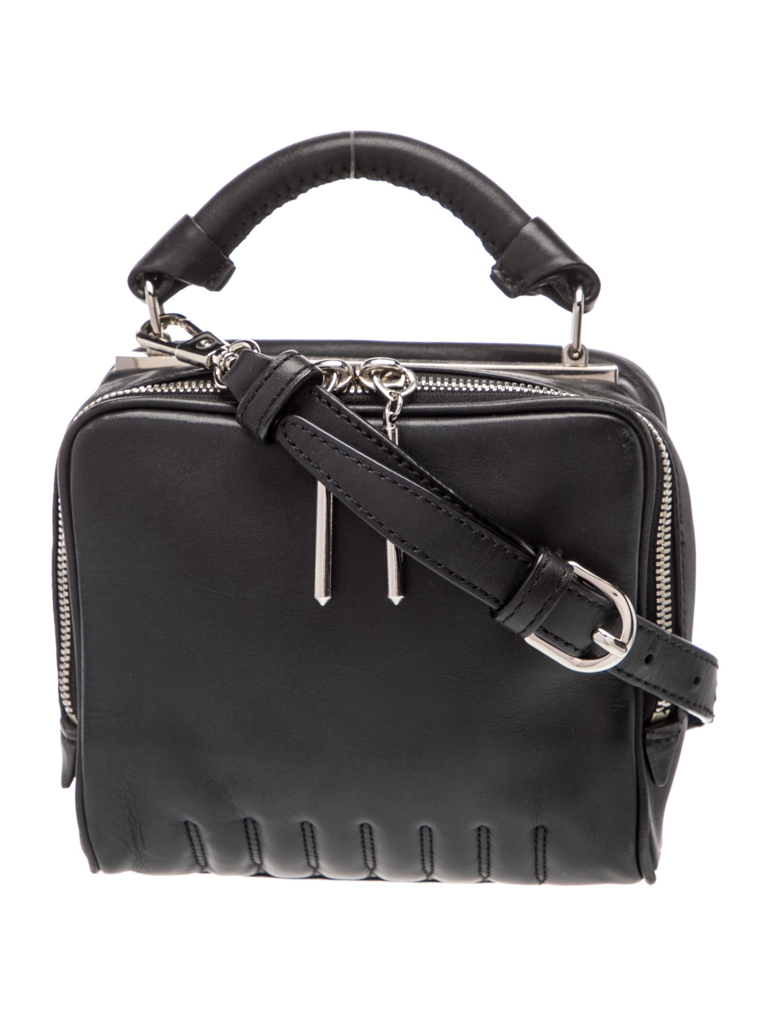 Leather Top Handle Bag