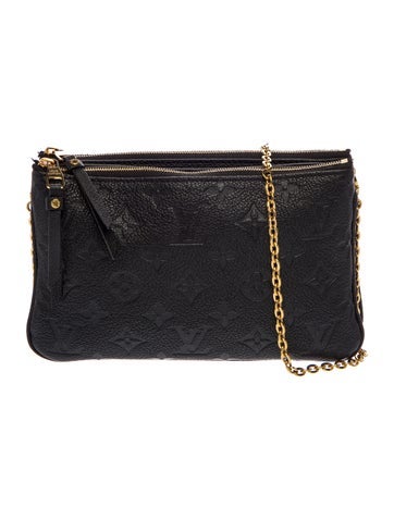 LV Monogram Double Zip Pochette
