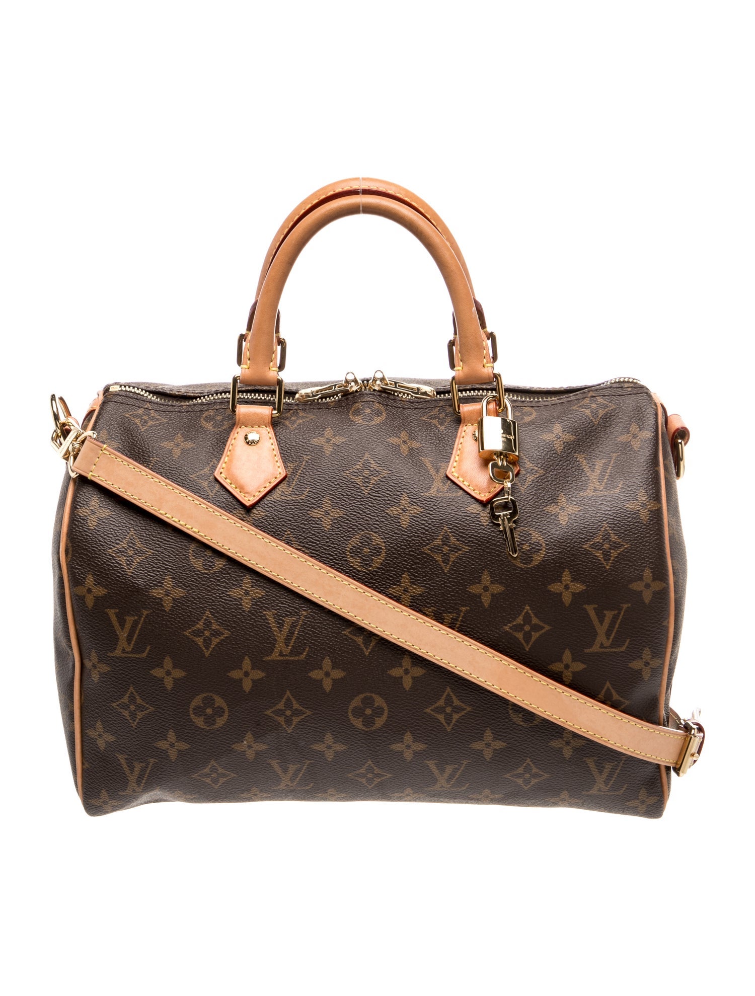 LV Monogram Speedy Bandouliere 30