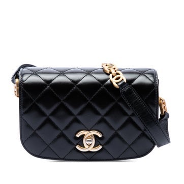 Mini Shiny Calfskin My Sweet CC Flap