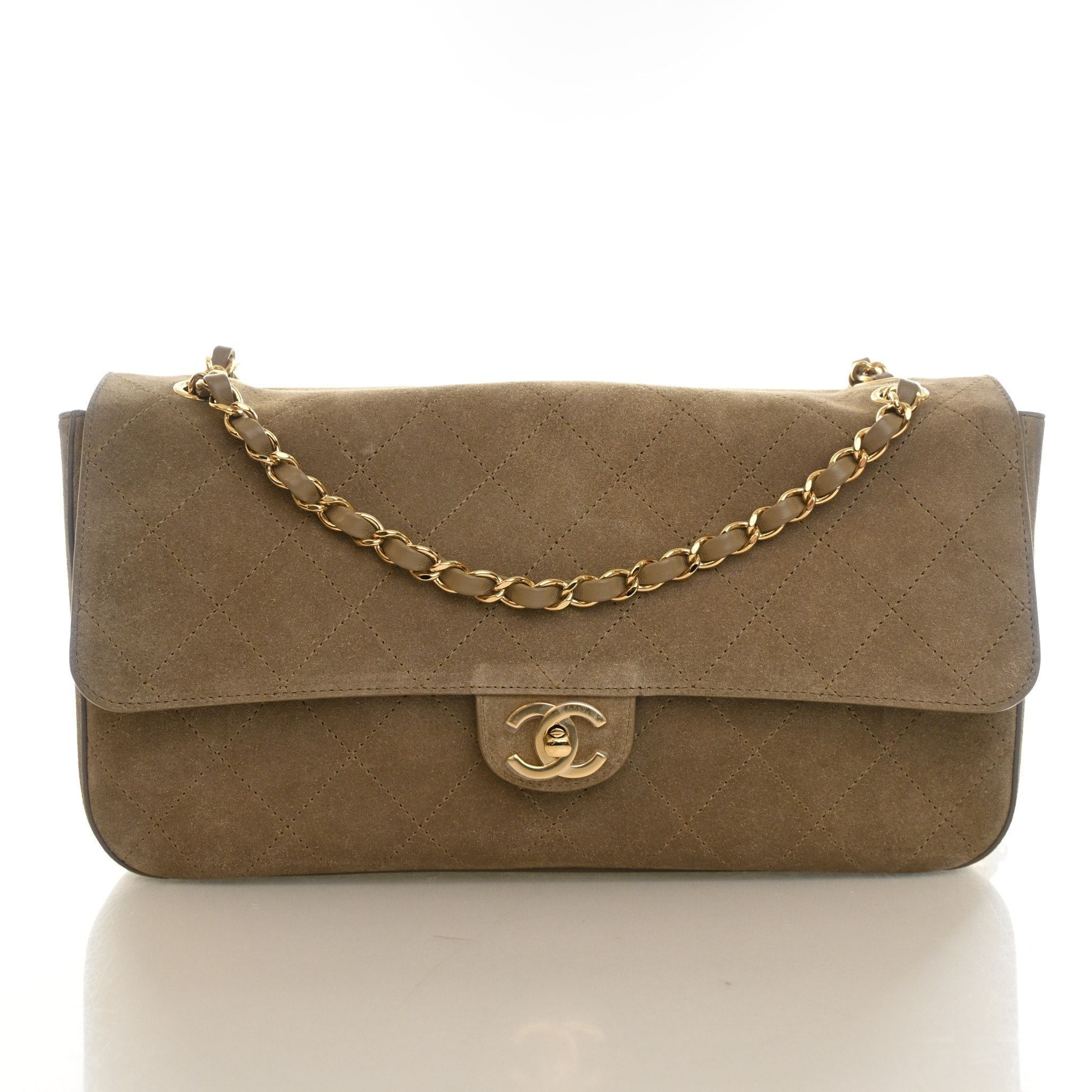 Chanel Maxi Suede Souplissimo Flap Bag
