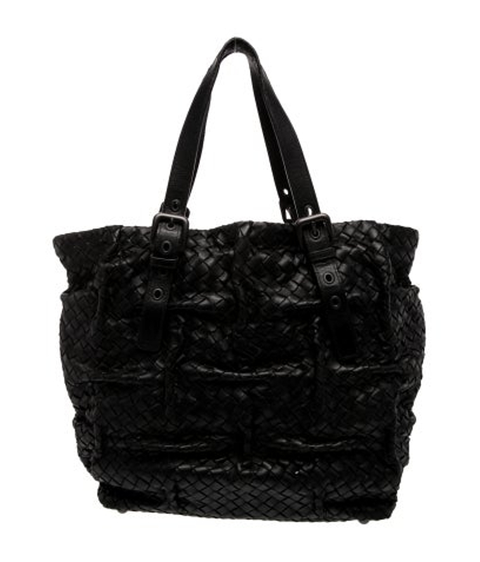 Bottega Veneta Veneta Intrecciato Shoulder Bag Medium Vintage