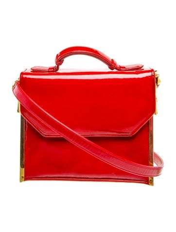Patent Leather Shoulder Bag