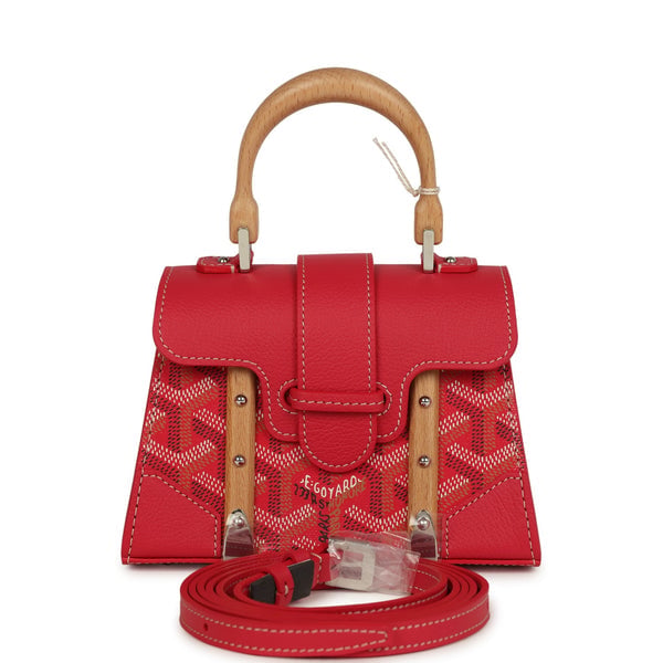 Goyard Goyard Goyardine Canvas Fuchsia Saigon Structure Nano Palladium Hardware
