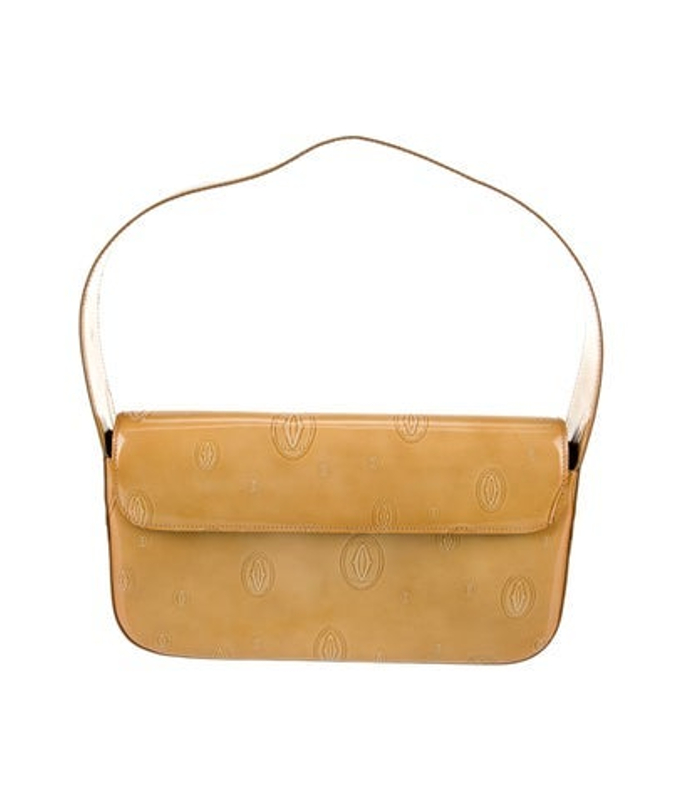 Cartier Patent Leather Shoulder Bag