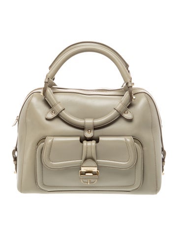 Jimmy Choo Leather Top Handle Bag