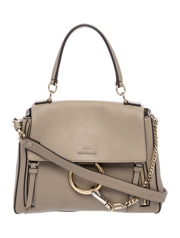 Chloe Leather Top Handle Bag