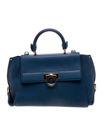 Gancini Top Handle Bag